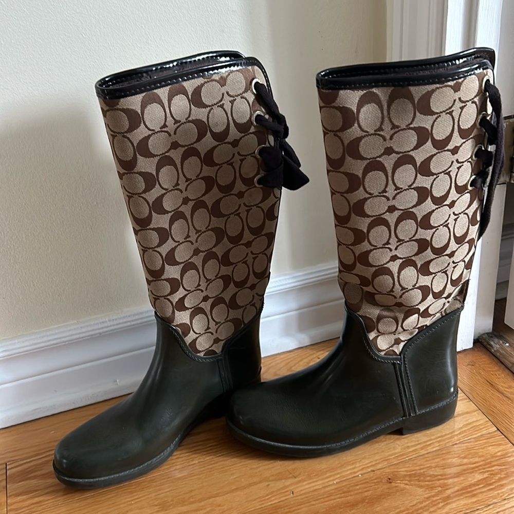 Coach Rain Boots